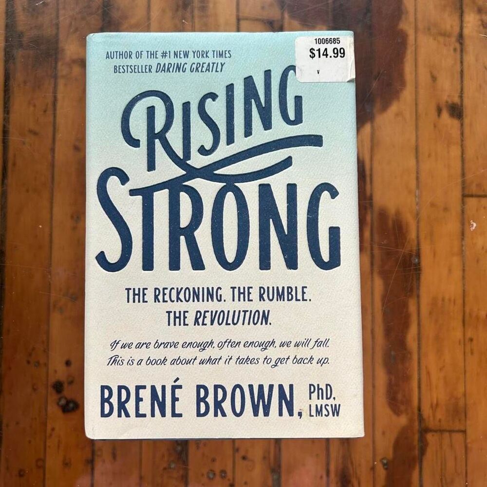 Rising Strong by Brene Brown Hardcover